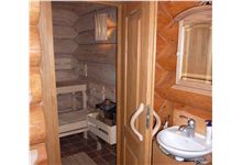 Interiér finské sauny, realizace SRUBY PACÁK s.r.o.